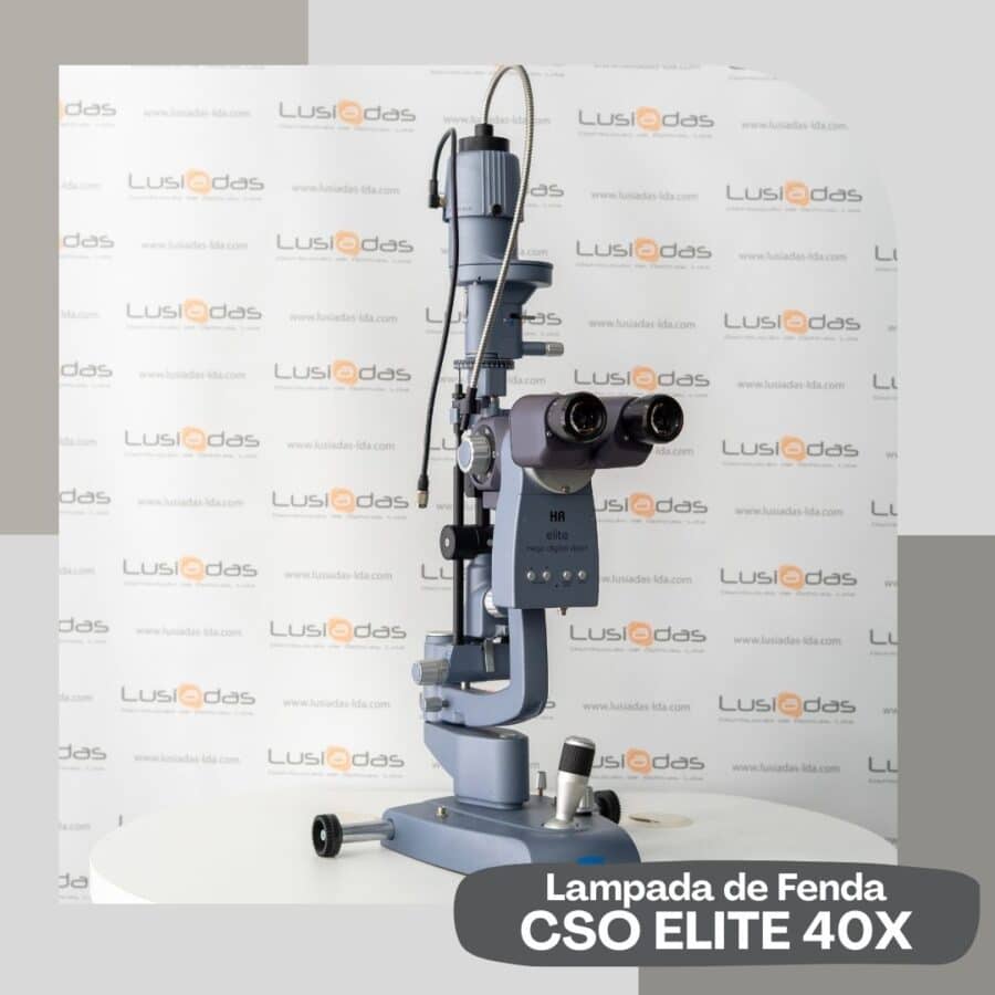 Lampada de Fenda CSO Elite 40X c/ Sistema Video