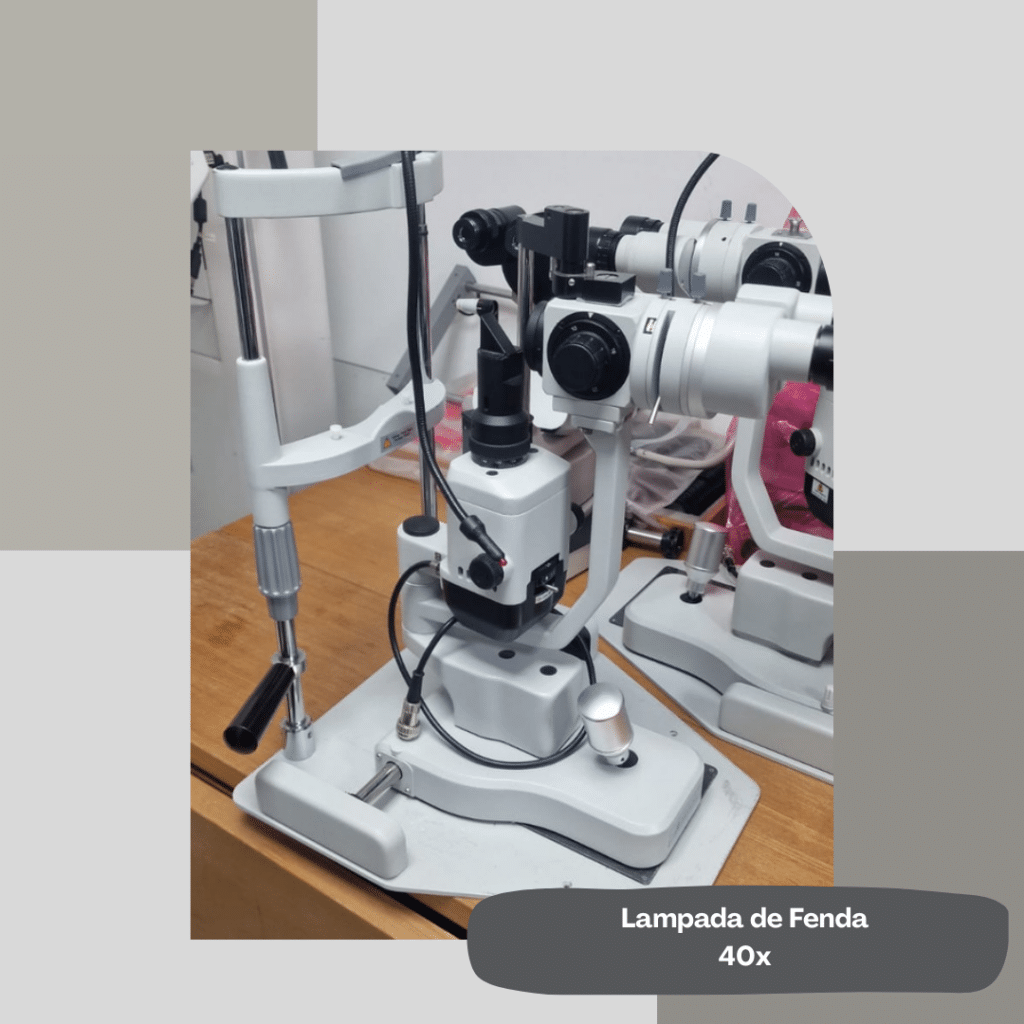 Lampada de Fenda 40x - Lusiadas