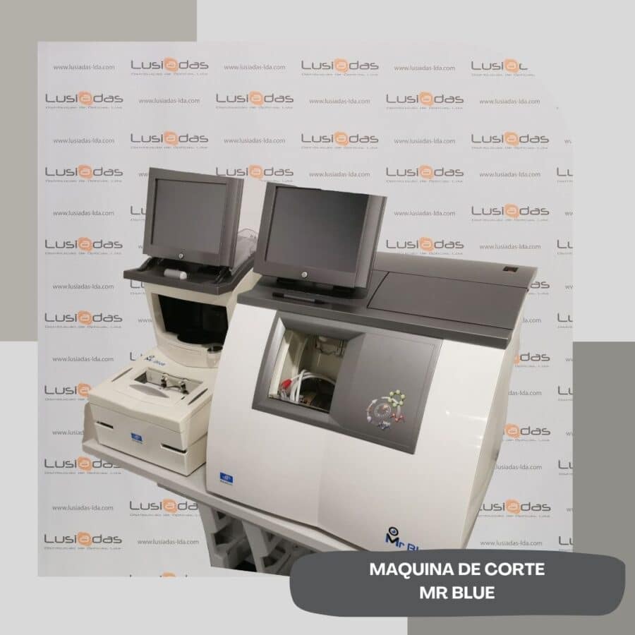 Maquina de Corte Essilor Mr. Blue